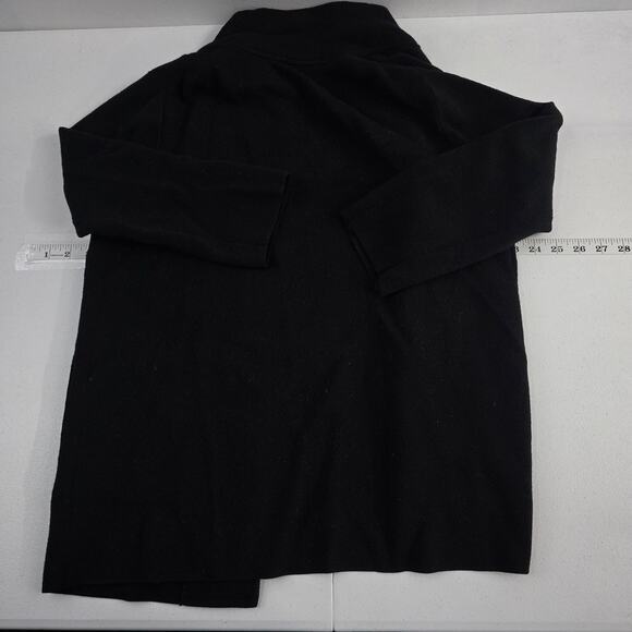 J Crew merino wool Open-front Sweater-blazer For Women g7746 black S 6871 - Picture 2 of 8